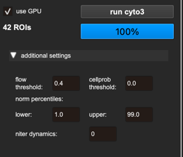 additional settings